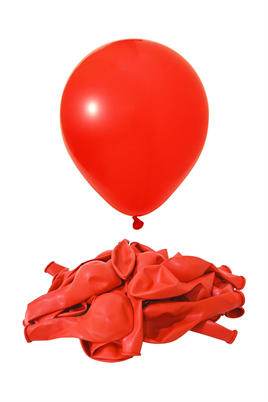 18 inç Okyanus Kırmızı Jumbo Büyük Boy Balon 45 Cm