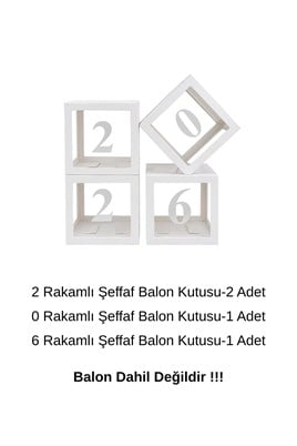 2026 Yazılı Beyaz Asetatlı Kutu Seti 