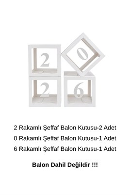 2026 Yazılı Beyaz Asetatlı Kutu Seti 