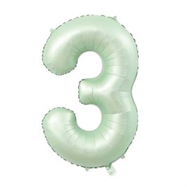 3 Rakam Adaçayı Folyo Balon 34 inç 76-82 cm