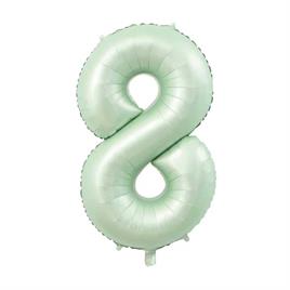 8 Rakam Adaçayı Folyo Balon 34 inç 76-82 cm