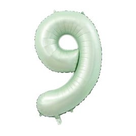 9 Rakam Adaçayı Folyo Balon 34 inç 76-82 cm