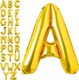 A Harf Gold Folyo Balon16 İnç 36 cm