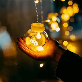 Ampul Top Perde Led Işık Dekoratif Dilek Topu Fişli Animasyonlu Eklenebilir