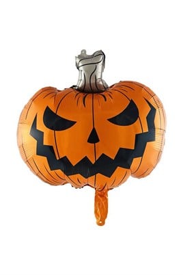 Bal Kabağı Büyük Boy 62x75 Cm Folyo Balon Halloween Cadılar Bayramı Parti Malzemesi