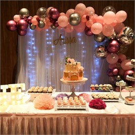 Balon Zinciri 5 Metre - Doğum Günü Organizasyon Dekorasyonu