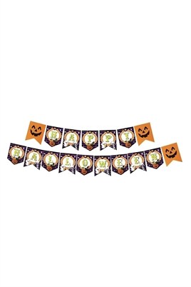 Banner Happy Halloween Cadılar Bayramı Parti Malzemesi