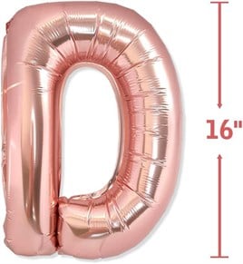 Bride To Be 16 inç 40 Cm Rose Gold Renk Folyo Balon Seti, Bride To Be Parti Kutlama