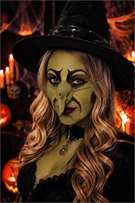 Cadı Makyaj Seti Halloween Cadılar Bayramı Parti Malzemesi