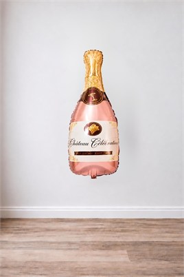 Chateau Celebration Yazılı Rose Gold 104x49 Cm Büyük Boy Folyo Balon Bride To Be Bekarlığa Veda 