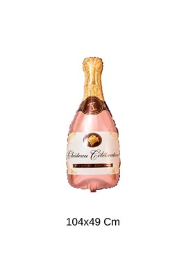 Chateau Celebration Yazılı Rose Gold 104x49 Cm Büyük Boy Folyo Balon Bride To Be Bekarlığa Veda 