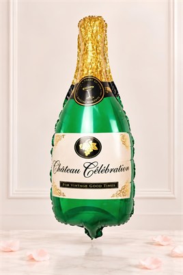 Chateau Celebration Yazılı Yeşil 104x49 Cm Büyük Boy Folyo Balon Bride To Be Bekarlığa Veda 