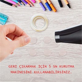 Çift Taraflı Balon Yapıştırma Bandı 100lü