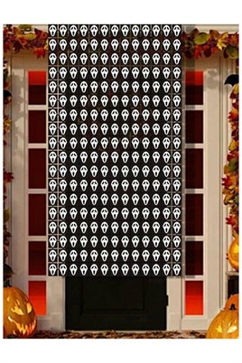 Çığlık Tasarımlı Kapı Perdesi Halloween Cadılar Bayramı Parti Malzemesi