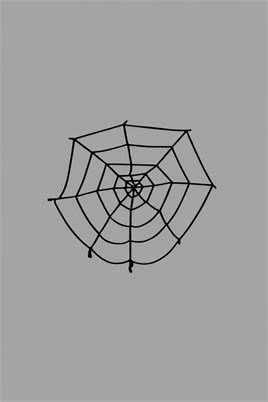 Dekoratif Örümcek Ağ 1 Metre Siyah Halloween Cadılar Bayramı Parti Malzemesi