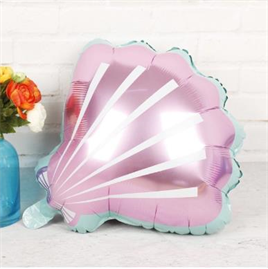 Deniz Kabuğu Folyo Balon  52*54 cm Pembe