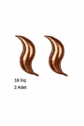 Deniz Kızı Kuyruğu Folyo Balon Rose Gold 18 İnç (2 Adet)