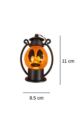 Halloween Cadılar Bayramı Hayalet Yüzlü Dekoratif Fener