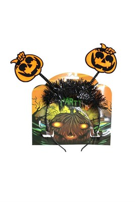 Halloween Cadılar Bayramı Kabak Gülen Surat Taç