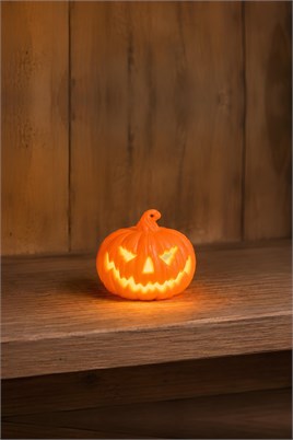 Halloween Cadılar Bayramı LED Işıklı Balkabağı Dekoru – Işıklı Balkabağı Süsü