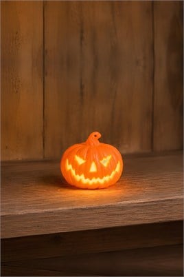Halloween Cadılar Bayramı LED Işıklı Balkabağı Dekoru – Işıklı Balkabağı Süsü