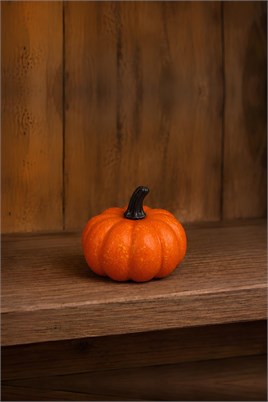 Halloween Cadılar Bayramı Mini Balkabağı Dekor Seti – Turuncu Balkabağı Parti Süsü