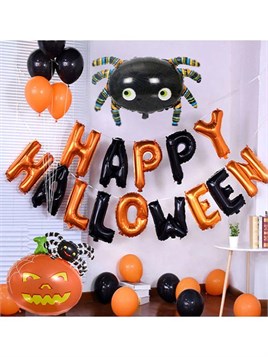 Halloween Cadılar Bayramı Temalı Örümcek Balkabağı Parti Konsept Set 3 