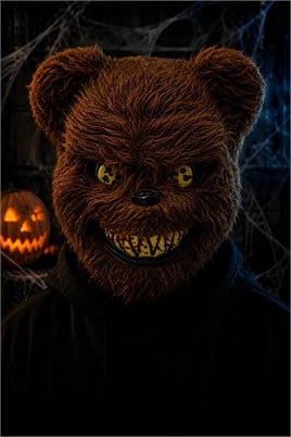 Halloween Cadılar Bayramı Tüylü Kahverengi Bear Halloween Maske 
