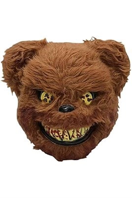 Halloween Cadılar Bayramı Tüylü Kahverengi Bear Halloween Maske 
