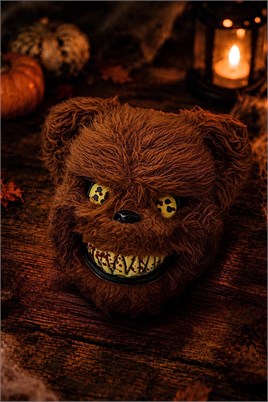 Halloween Cadılar Bayramı Tüylü Kahverengi Bear Halloween Maske 