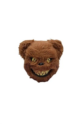 Halloween Cadılar Bayramı Tüylü Kahverengi Bear Halloween Maske 