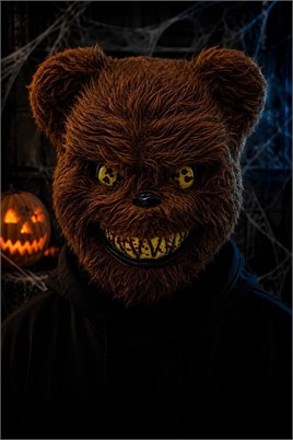 Halloween Cadılar Bayramı Tüylü Kahverengi Bear Halloween Maske 