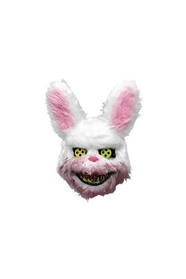 Halloween Cadılar Bayramı Tüylü Tavşan Halloween Maske 