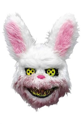 Halloween Cadılar Bayramı Tüylü Tavşan Halloween Maske 