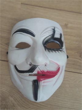 Halloween Cadılar Bayramı V for Vendetta Maske 