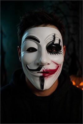 Halloween Cadılar Bayramı V for Vendetta Maske 