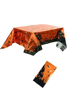 Halloween Masa Örtüsü Cadılar Bayramı Parti Malzemesi 137 Cm X 183 Cm