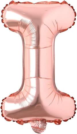 I Harf Rose Gold Folyo Balon16 İnç 36 cm