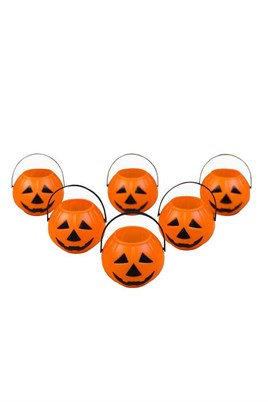 Kabak Kova 6 li Halloween Cadılar Bayramı Parti Malzemesi