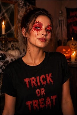 Kırmızı Yüz Boyası Halloween Cadılar Bayramı Parti Malzemesi