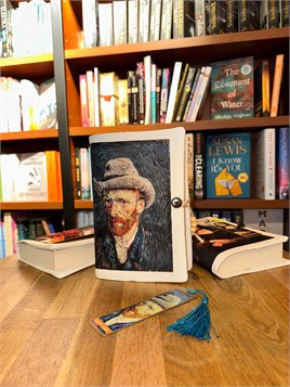 Kitap Kılıfı Ve Metal Ayraç- Van Gogh