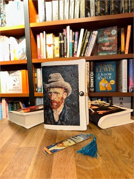 Kitap Kılıfı Ve Metal Ayraç- Van Gogh