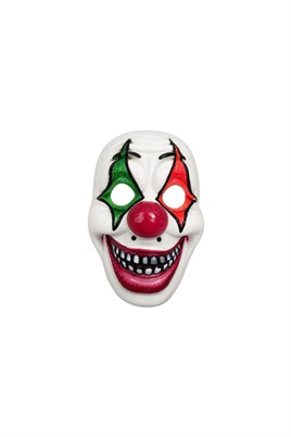 Korkunç Palyaço Maskesi – Cadılar Bayramı Halloween Korku Kostüm Maskesi