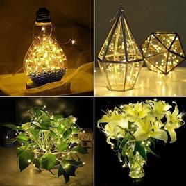 Led Işıklı Peri Tel (Tel Led) 3 metre Günışığı