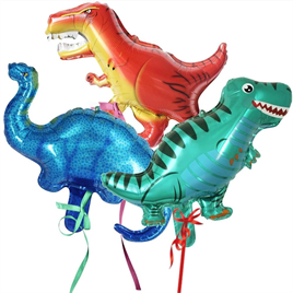 Mini 3Lü Dinazor Folyo Balon Set 
