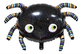 Örümcek Tasarımlı Büyük Boy Halloween Tasarımlı 82x55 Cm Folyo Balon Halloween Cadılar Bayramı Parti Malzemesi