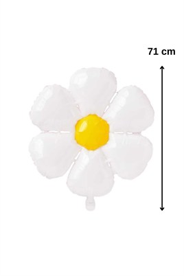 Papatya Folyo Balon 71 cm Parti Kutlama Seti