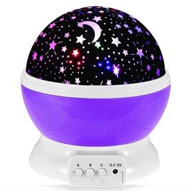 Renkli ve Dönen Star Master Projeksiyon Gece Lambası