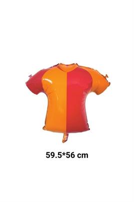 Sarı Kırmızı Forma Folyo Balon – 59.5x56 cm