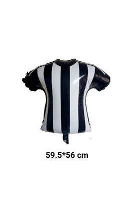 Siyah Beyaz Forma Folyo Balon – 59.5x56 cm